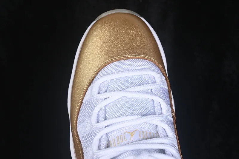 All categories Air Jordan Jordan series basketball shoes Air Jordan 11 F version Air Jordan 11 Low "Metallic Gold" AJ11 Joe 11 Platinum AH7860-102